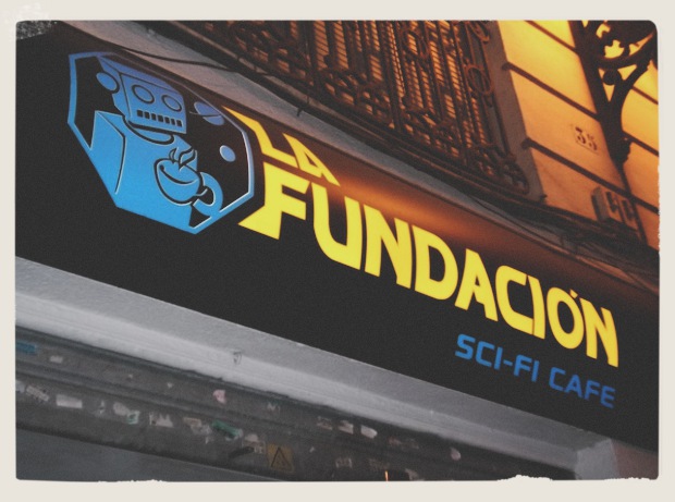 La Fundación, sci fi café.